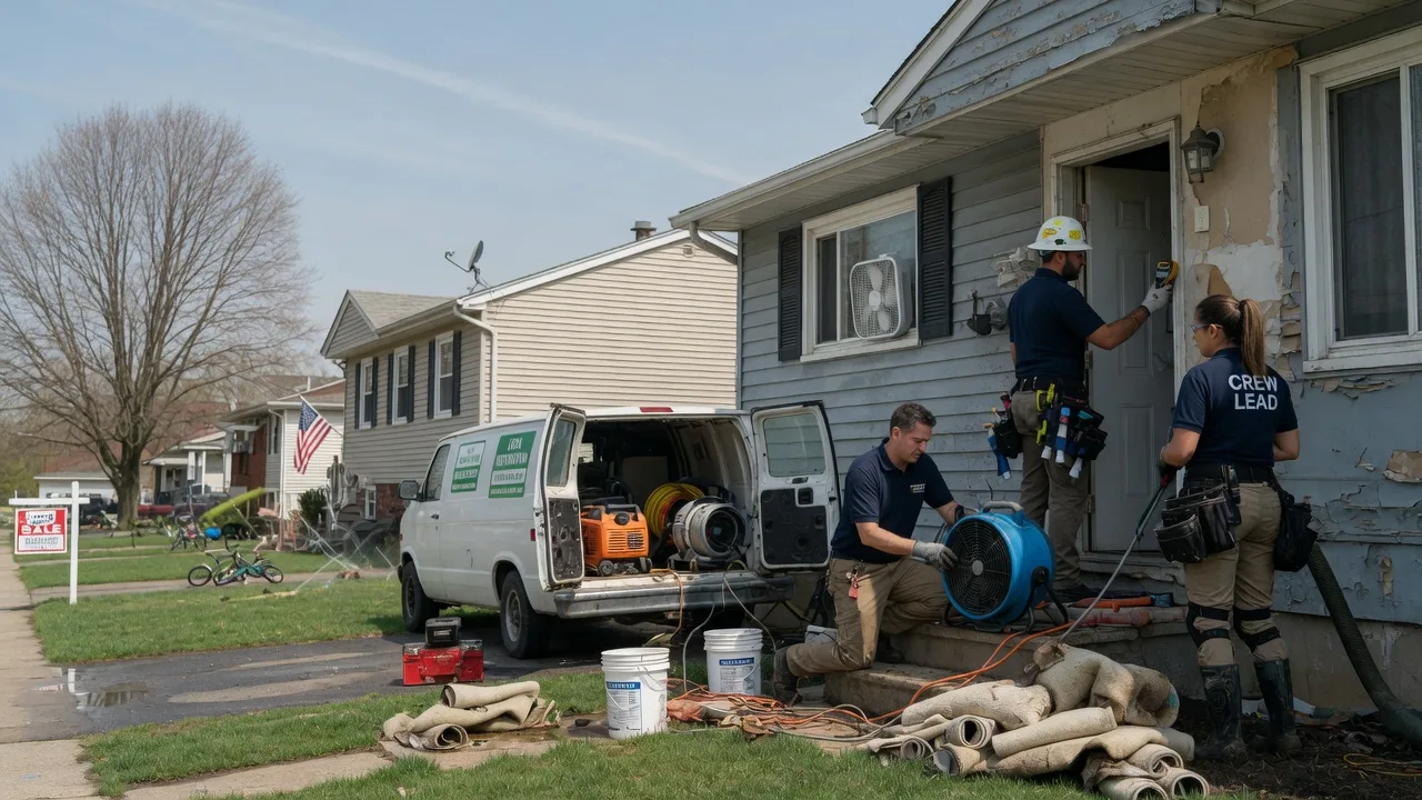 Flood Cleanup in Grayville, IL near me